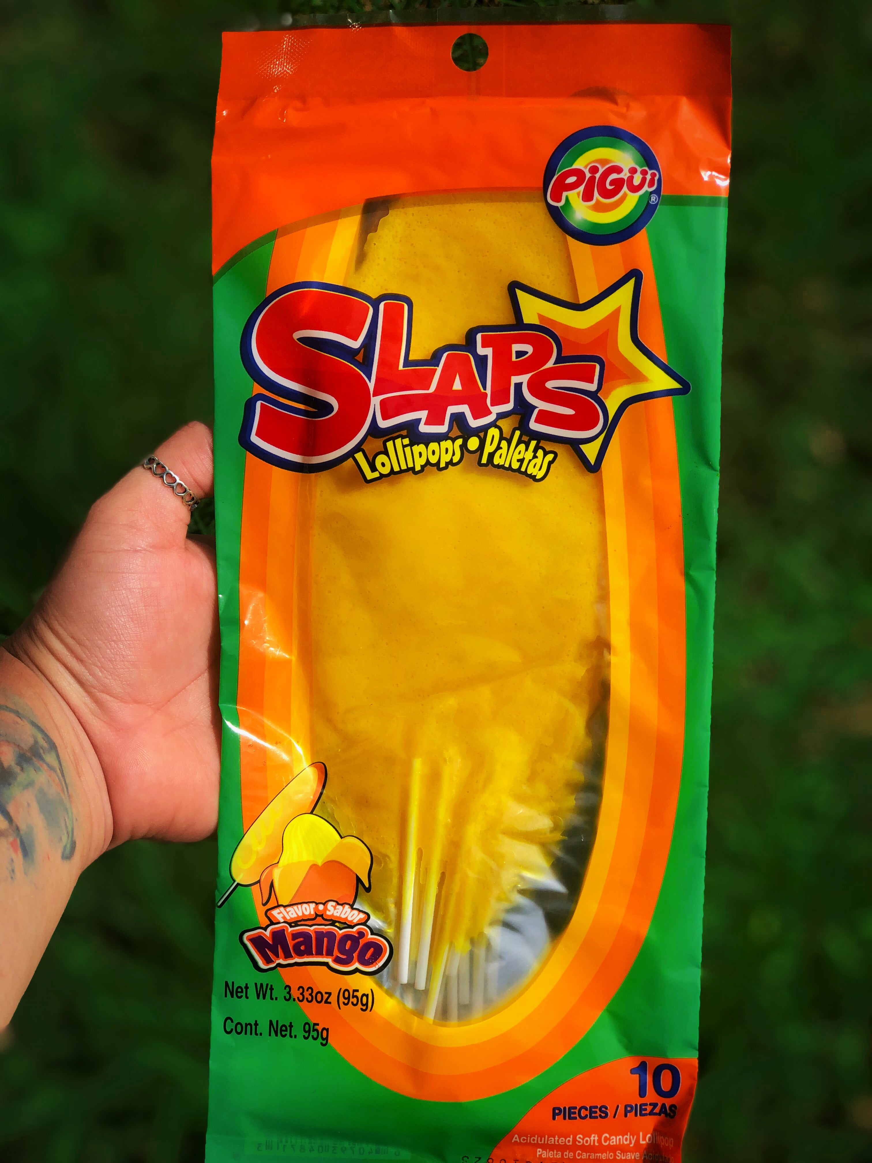 10 Slaps Lollipops Mango